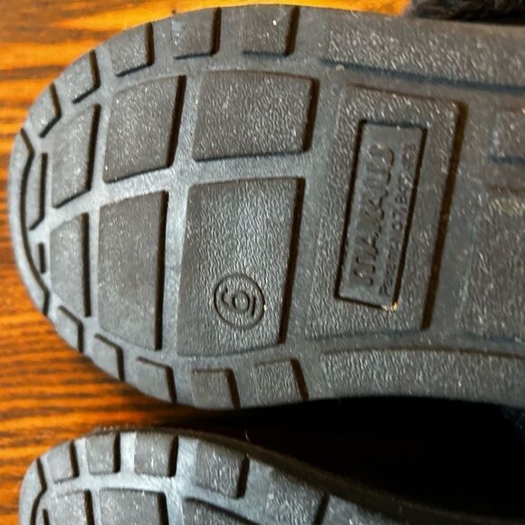 Makalu women’s 6m fur-lined boot black buckle booties - Picture 8 of 9